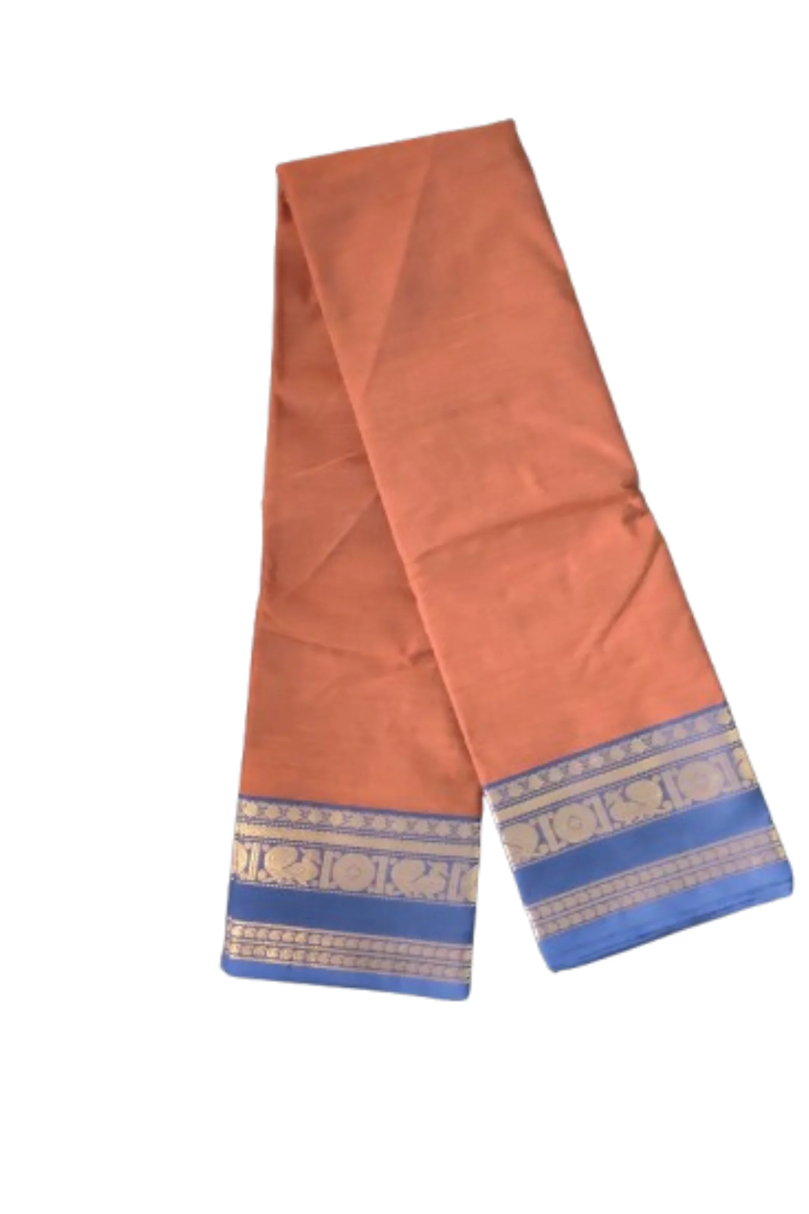 Chettinad Cotton Plain Saree Without Blouse ( Maroon Colour)