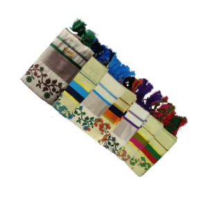 Kerala Cotton Kasavu Set Mundu